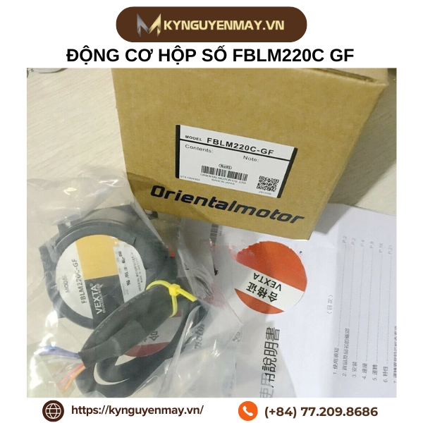 Động cơ hộp số FBLM220C GF hãng Oriental Motor VEXTA