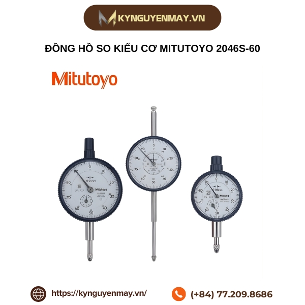 Đồng hồ so kiểu cơ MITUTOYO 2046S-60