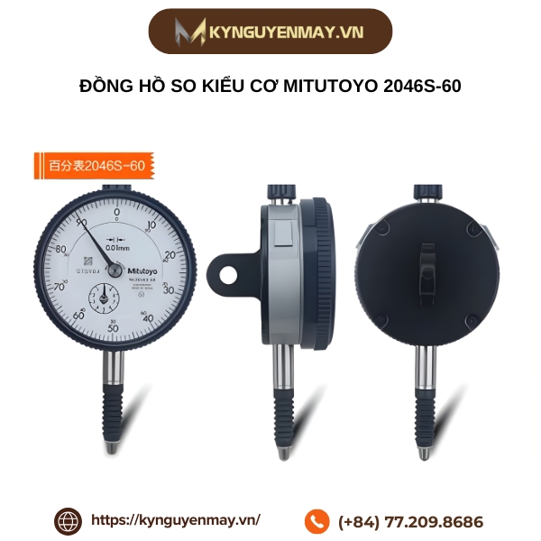Đồng hồ so kiểu cơ MITUTOYO 2046S-60