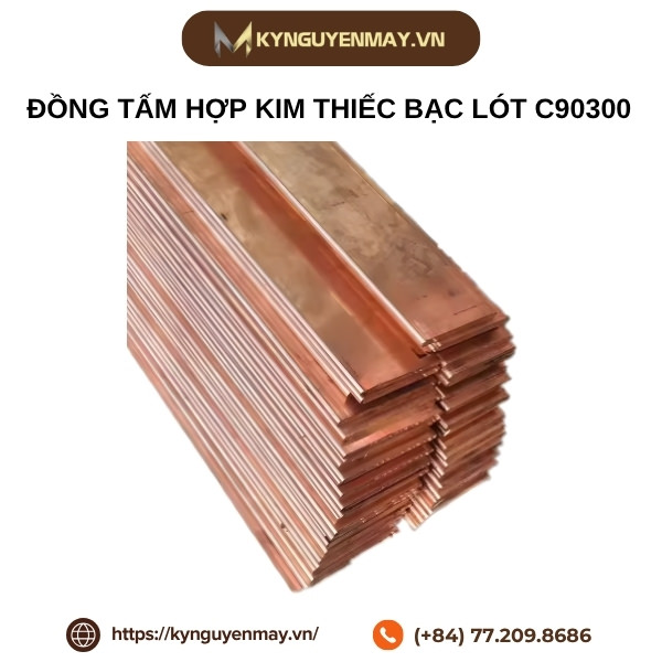 Đồng tấm hợp kim thiếc bạc lót C90300