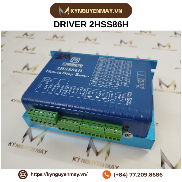 Bộ JMC driver 2HSS86H, 2HSS858 & động cơ 86J1880EC-1000, 86J18118EC-1000