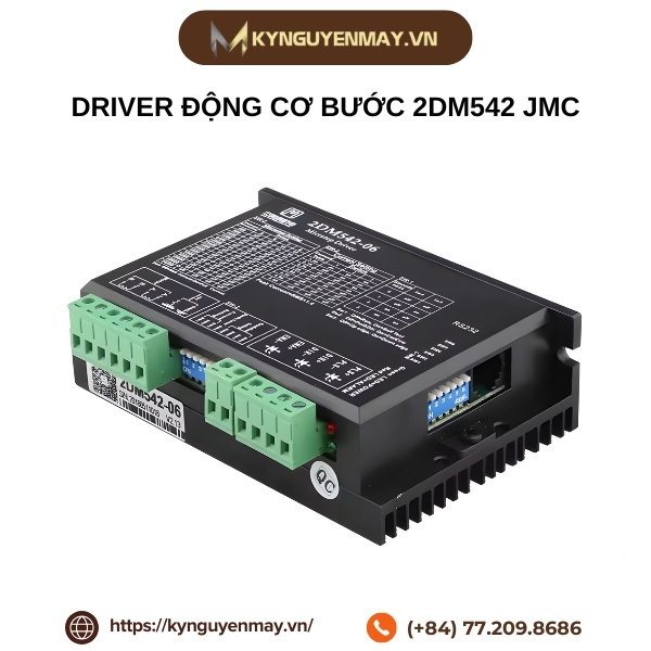 Driver động cơ bước 2DM542 JMC điều khiển động cơ bước 57, 86