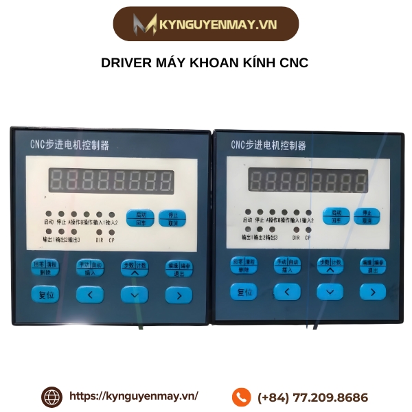 Driver máy khoan kính CNC