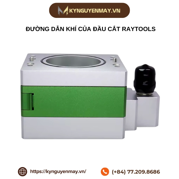 Đường dẫn khí của đầu cắt Raytools