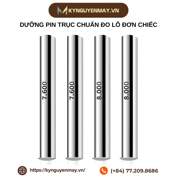 Dưỡng pin trục chuẩn đo lỗ đơn chiếc