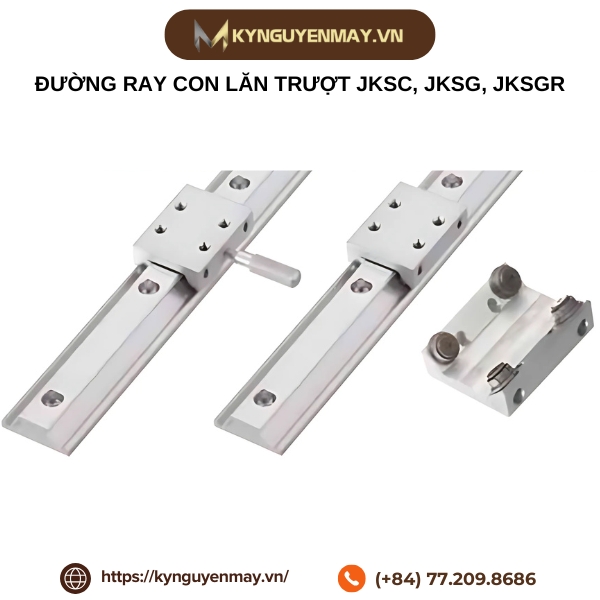 Đường ray con lăn trượt JKSC, JKSG, JKSGR