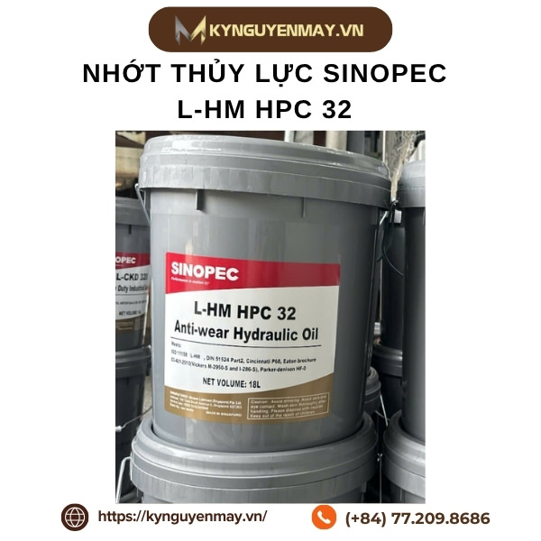 Nhớt thủy lực SINOPEC L-HM HPC 32