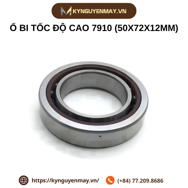 Ổ bi tốc độ cao 7910 (50x72x12mm)