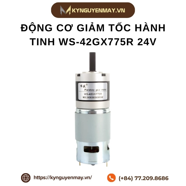 Động cơ giảm tốc hành tinh WS-42GX775R