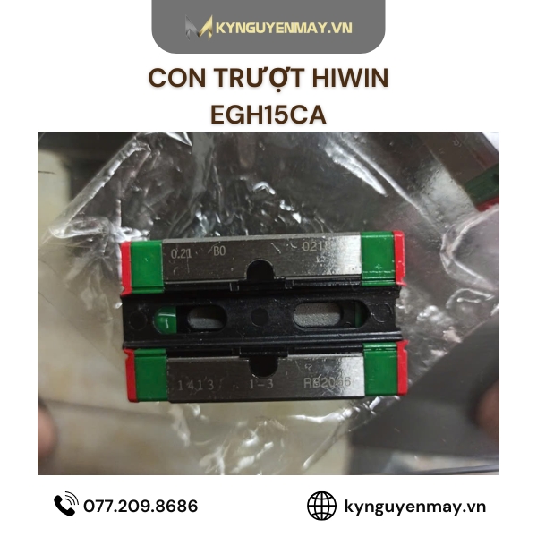 Con trượt HIWIN EGH15CA, EGH20CA, EGH25CA, EGH30CA, EGH35CA