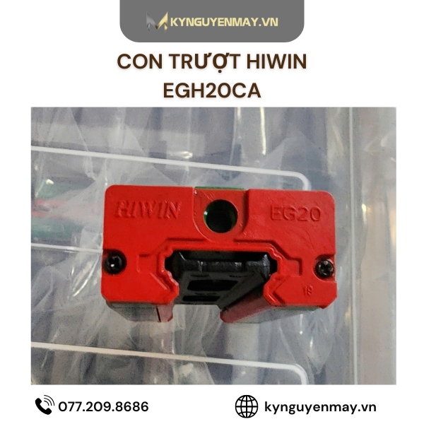 Con trượt HIWIN EGH15CA, EGH20CA, EGH25CA, EGH30CA, EGH35CA
