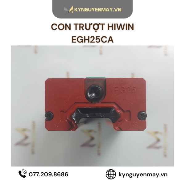 Con trượt HIWIN EGH15CA, EGH20CA, EGH25CA, EGH30CA, EGH35CA