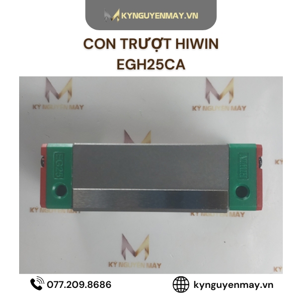 Con trượt HIWIN EGH15CA, EGH20CA, EGH25CA, EGH30CA, EGH35CA