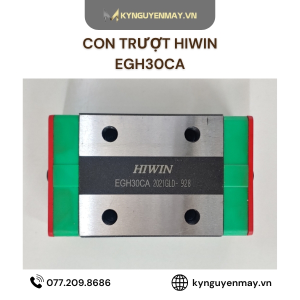 Con trượt HIWIN EGH15CA, EGH20CA, EGH25CA, EGH30CA, EGH35CA