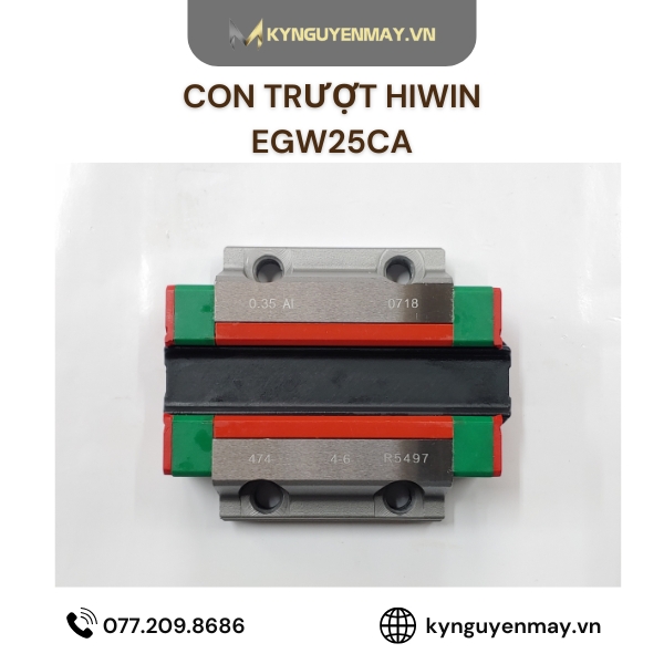 Con trượt HIWIN EGW25CA