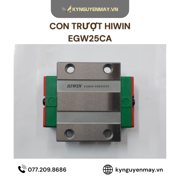Con trượt HIWIN EGW25CA