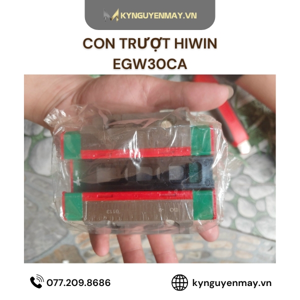 Con trượt HIWIN EGW | EGW15CA, EGW20CA, EGW25CA, EGW30CA, EGW35CA