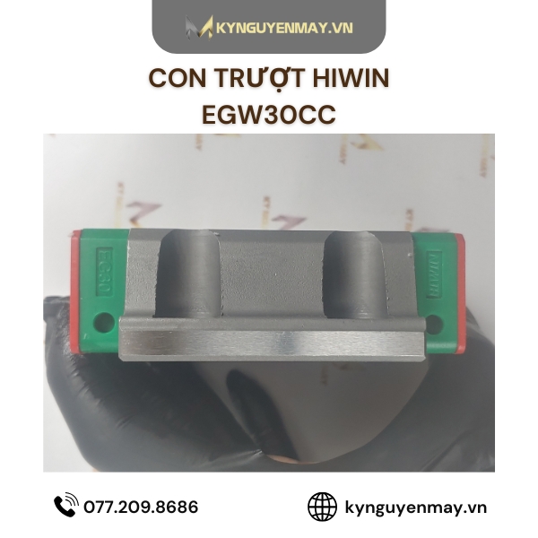 Con trượt HIWIN EGW | EGW20CC, EGW25CC, EGW30CC, EGW35CC
