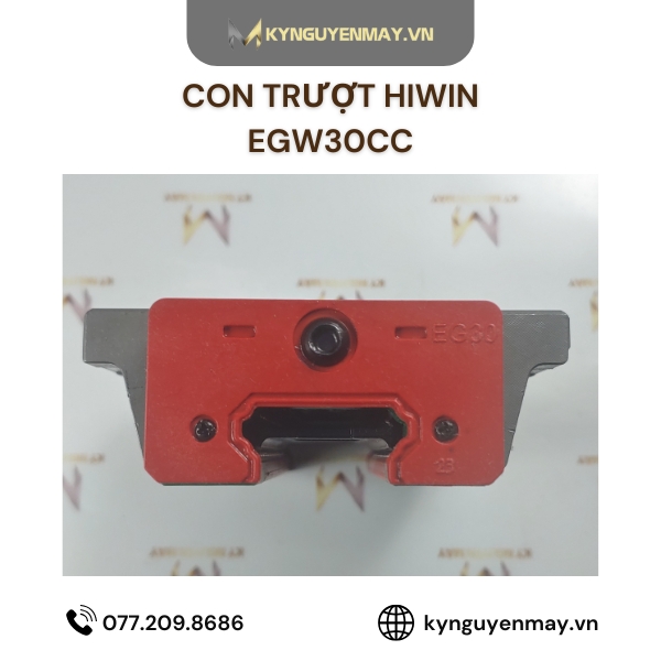 Con trượt HIWIN EGW | EGW20CC, EGW25CC, EGW30CC, EGW35CC
