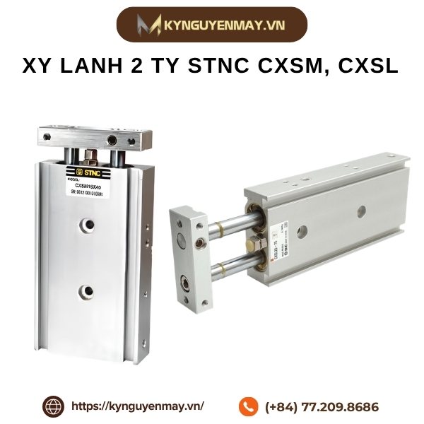 Xy lanh 2 ty STNC CXSM, CXSL