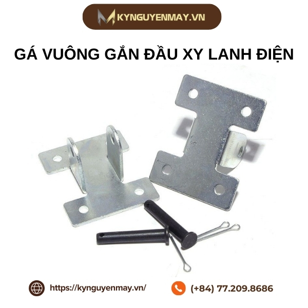 Gá vuông gắn đầu xy lanh điện