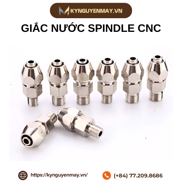 Giắc nước spindle CNC