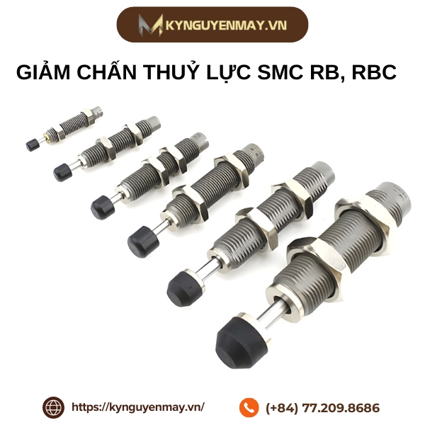 Giảm chấn thuỷ lực SMC RB, RBC