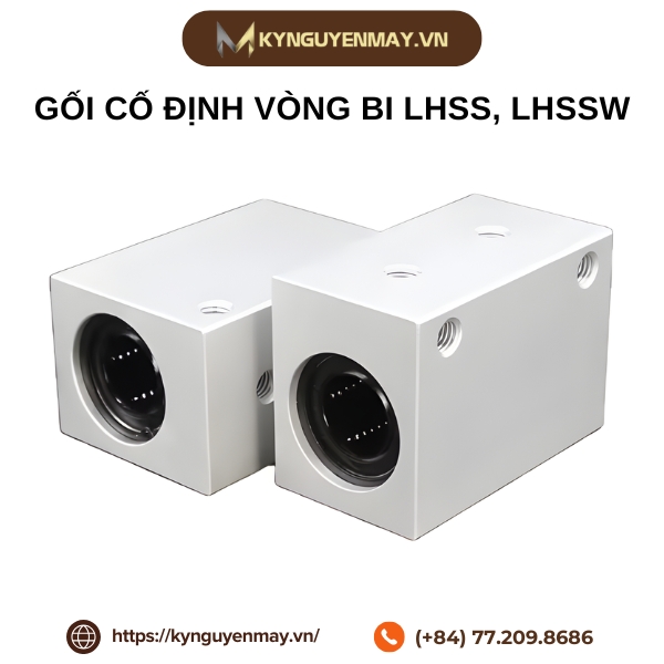 Gối cố định vòng bi LHSS, LHSSW