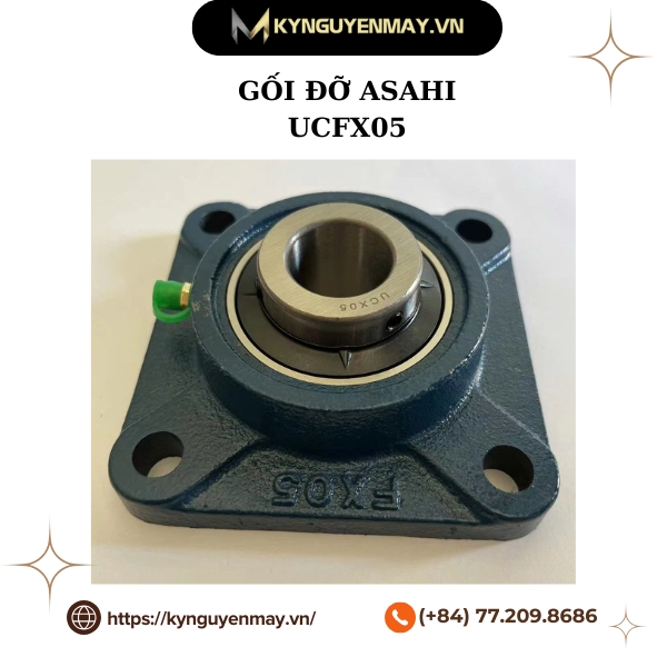 Gối đỡ vòng bi ASAHI UCFX05 (FX05)