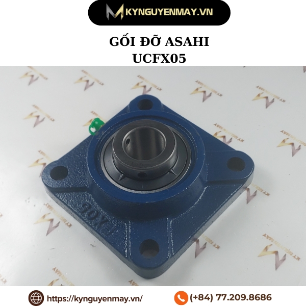 Gối đỡ vòng bi ASAHI UCFX05 (FX05)