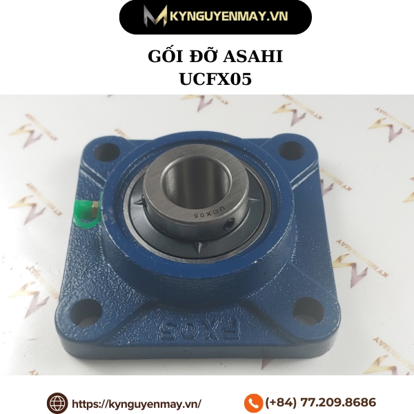 Gối đỡ vòng bi ASAHI UCFX05 (FX05)