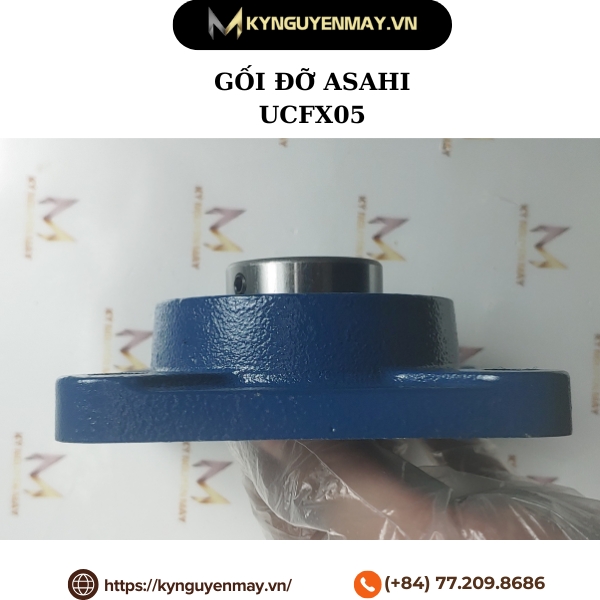 Gối đỡ vòng bi ASAHI UCFX05 (FX05)