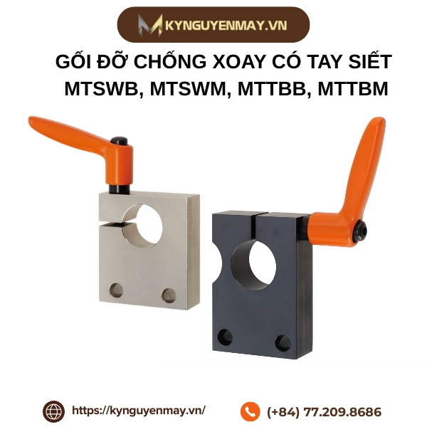 Gối đỡ chống xoay có tay siết