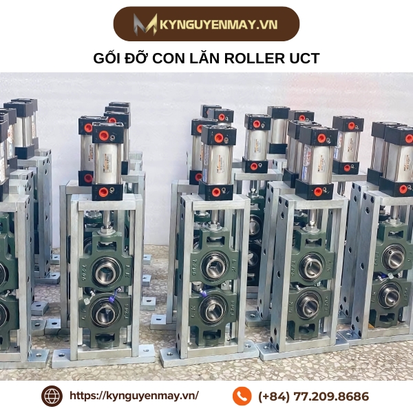 Giá đỡ con lăn roller UCT