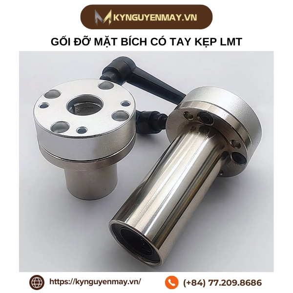 Gối đỡ mặt bích có tay kẹp LMT