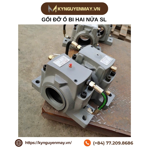 Gối đỡ ổ bi hai nửa SL