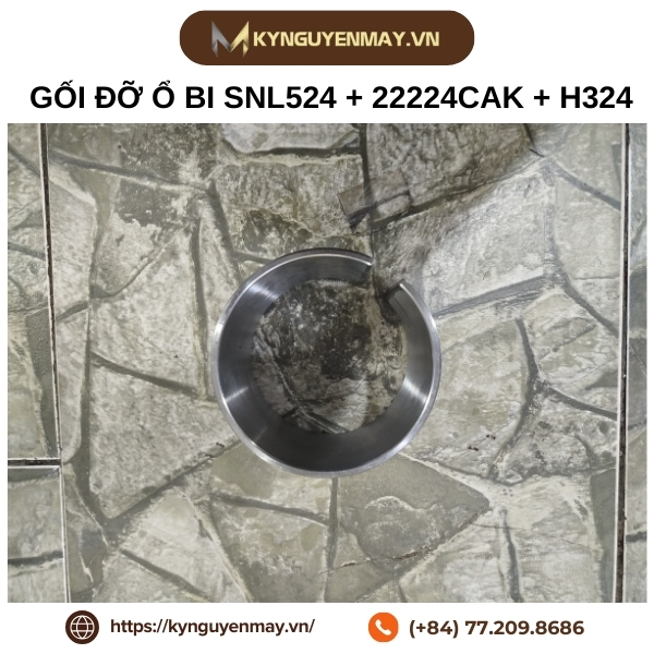 Gối đỡ ổ bi hai nửa SNL