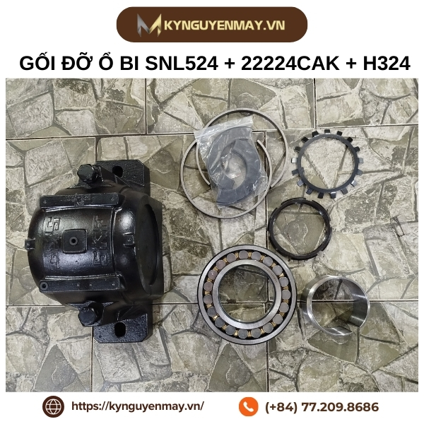 Gối đỡ ổ bi hai nửa SNL