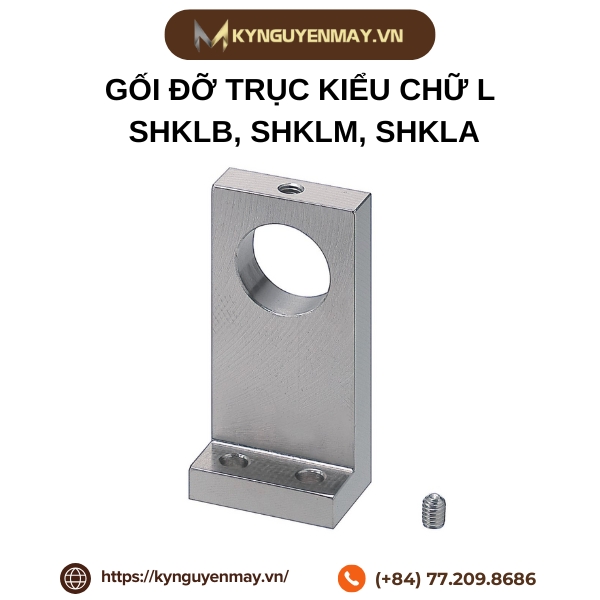 Gối đỡ trục kiểu chữ L - SHKLB, SHKLM, SHKLA