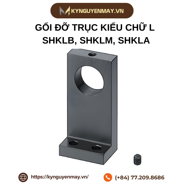Gối đỡ trục kiểu chữ L - SHKLB, SHKLM, SHKLA