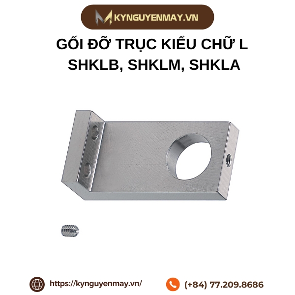 Gối đỡ trục kiểu chữ L - SHKLB, SHKLM, SHKLA