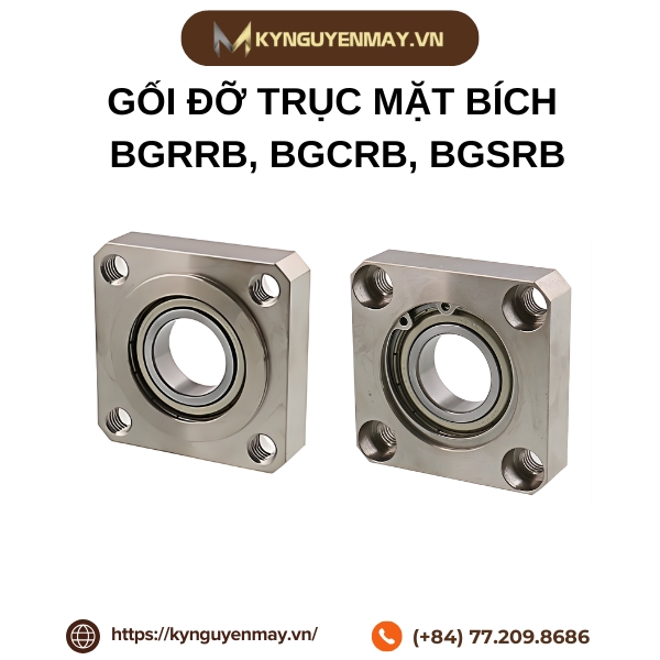 Gối đỡ trục mặt bích BGRRB, BGCRB, BGSRB