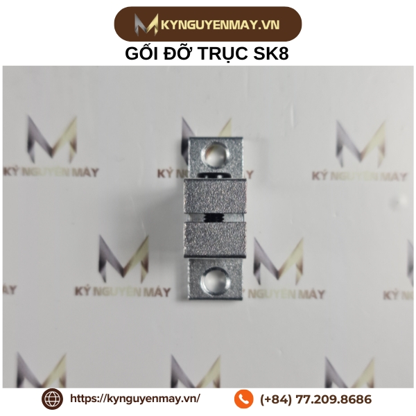 Gối đỡ trục tròn SK | SK12, SK16, SK20, SK25, SK30