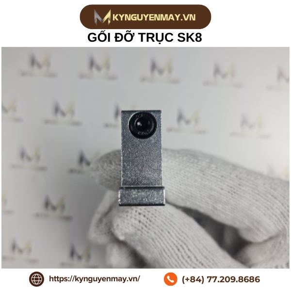 Gối đỡ trục tròn SK | SK12, SK16, SK20, SK25, SK30