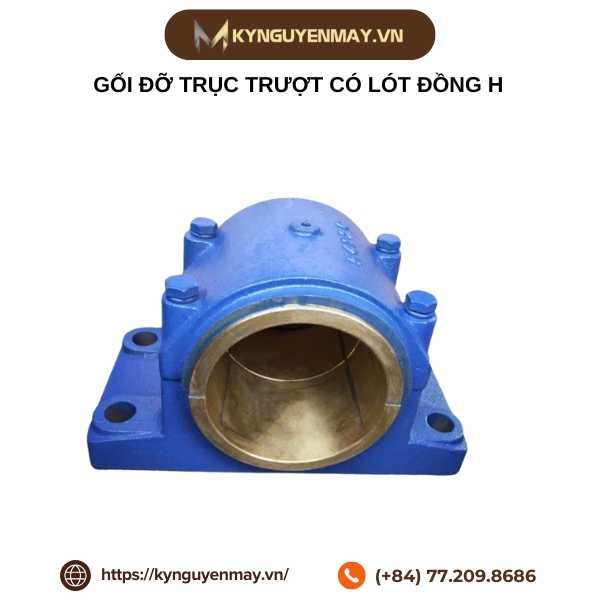Gối đỡ trục trượt có lót đồng H