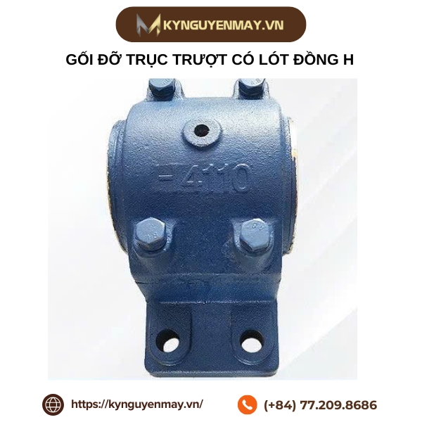 Gối đỡ trục trượt có lót đồng H