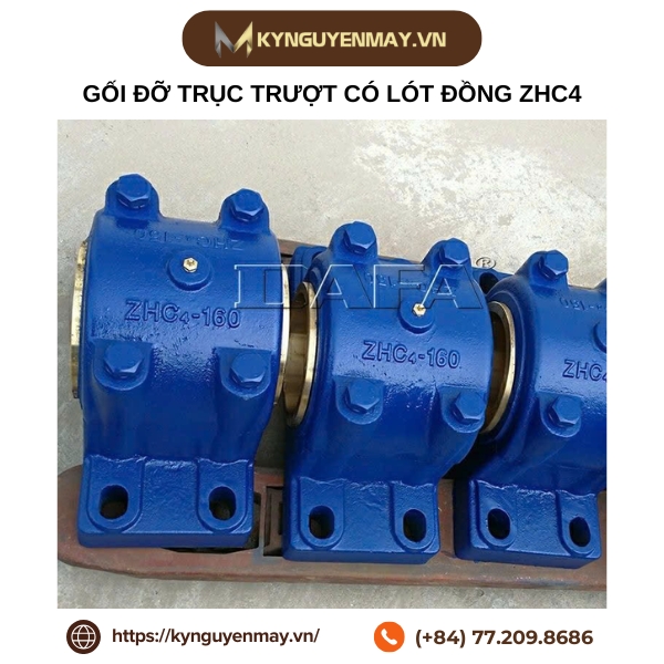Gối đỡ trục trượt có lót đồng ZHC4