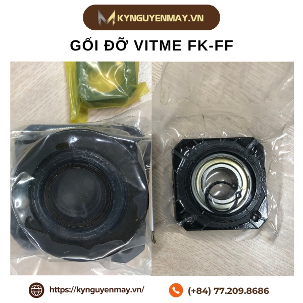 Gối đỡ vitme FK-FF | FKFF5, FKFF6, FKFF8, FKFF10, FKFF12, FKFF15, FKFF20, FKFF25, FKFF30