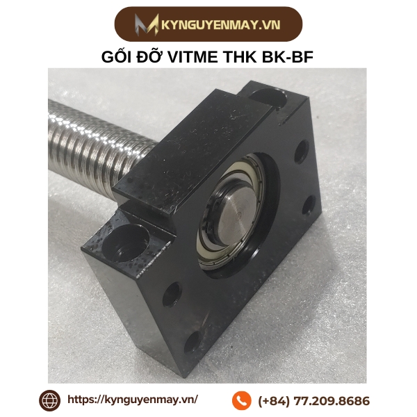 Gối đỡ vitme THK BK-BF | BKBF10, BKBF12, BKBF15, BKBF17, BKBF20, BKBF25, BKBF30, BKBF35, BKBF40