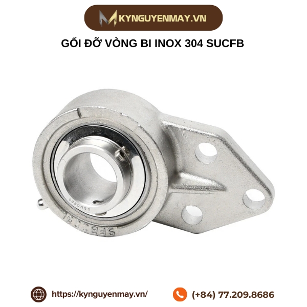 Gối đỡ vòng bi inox 304 SUCFB